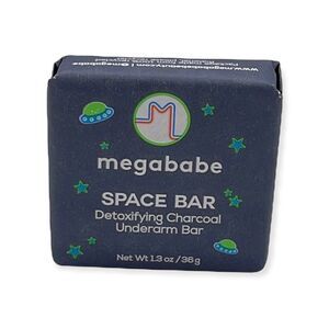 NWT Megababe Space Bar Detoxifying Charcoal Underarm Bar